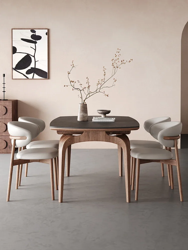 American solid wood folding dining table variable round table living room 2024 new retractable deformation French medieval famil
American solid wood folding dining table variable round table living room 2024 new retractable deformation French medieval famil