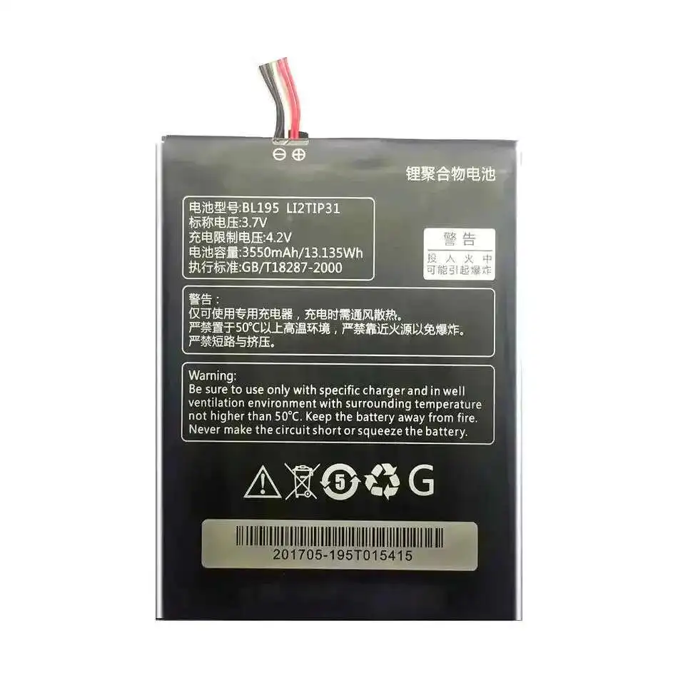Tablet Battery Fast Charging Long-Lasting For Lenovo Ideatab Idea Tab A2107 A2207 L12T1P31 3550mAh BL195
Tablet Battery Fast Charging Long-Lasting For Lenovo Ideatab Idea Tab A2107 A2207 L12T1P31 3550mAh BL195