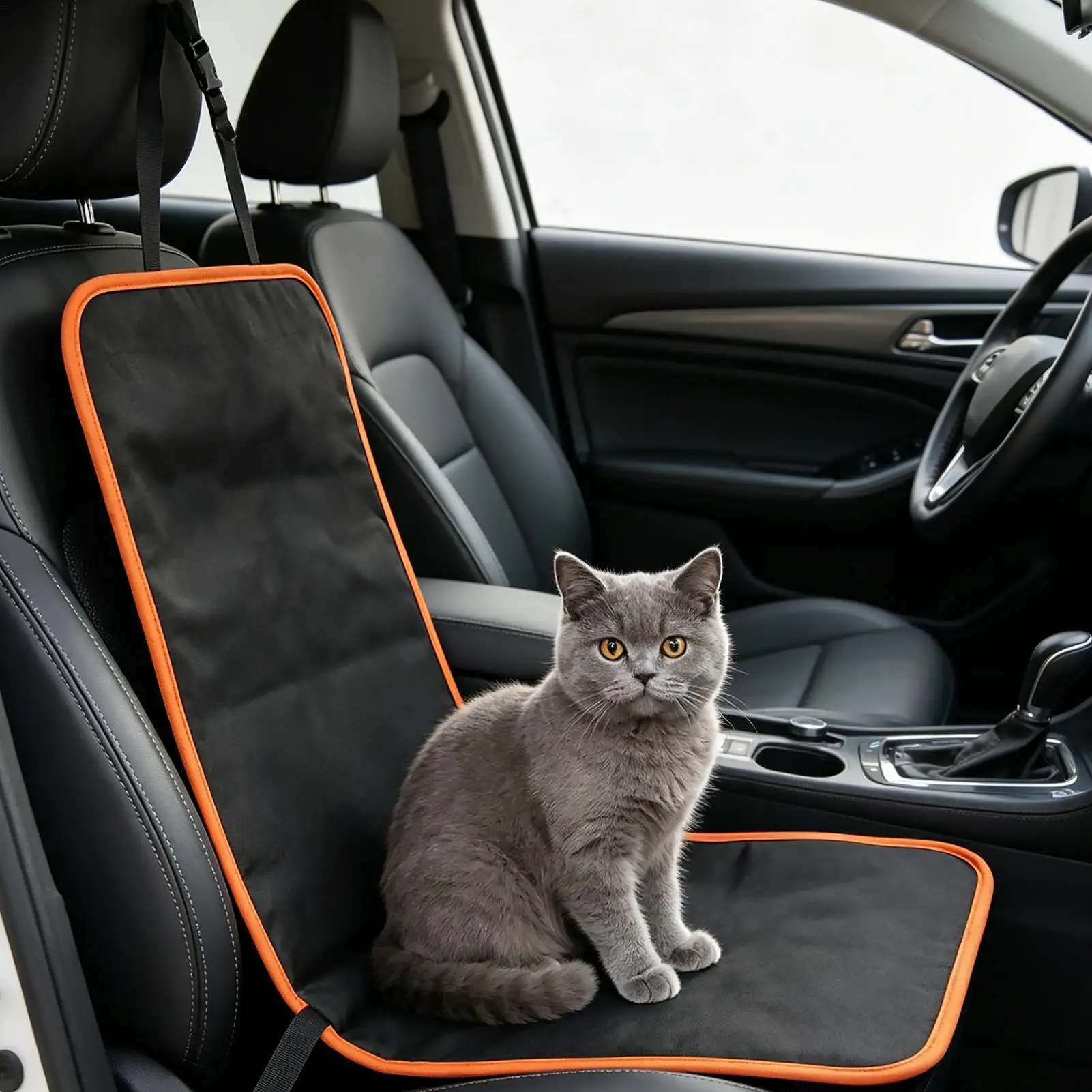 Pet Car Seat Cover Car Stain Repellent Seat Cover Waterproof Passenger Seat Protector for Truck SUV Travel Road Trip Daily
Pet Car Seat Cover Car Stain Repellent Seat Cover Waterproof Passenger Seat Protector for Truck SUV Travel Road Trip Daily