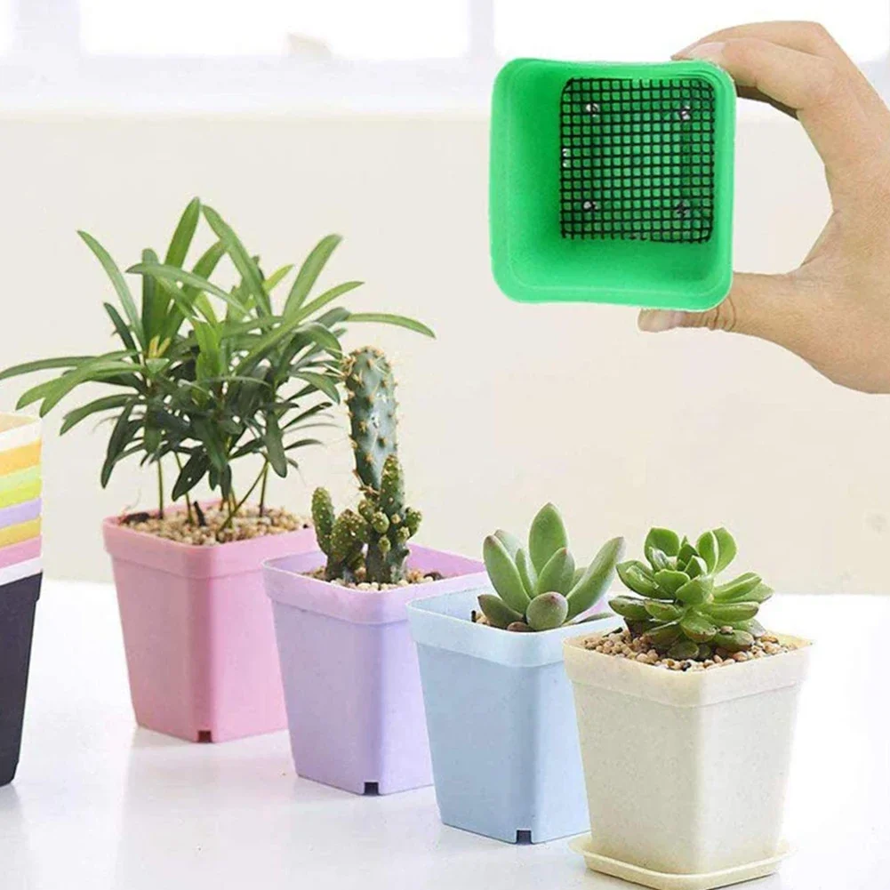 Garden Supplies Garden Pots & Planters 50pcs Flower Pot Hole Mesh Pad 45x1.5mm Round Bottom Grid Mat Drainage Plant
Garden Supplies Garden Pots & Planters 50pcs Flower Pot Hole Mesh Pad 45x1.5mm Round Bottom Grid Mat Drainage Plant