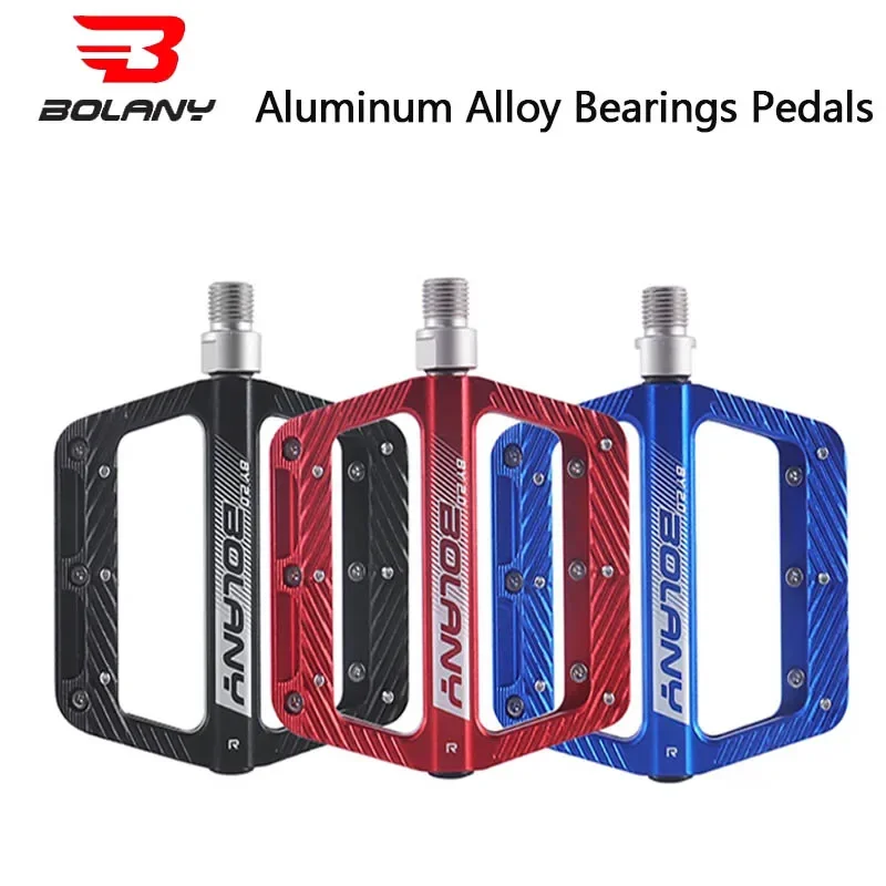 BOLANY Anti-slip Dustprood Lightweight Seal Aluminum Alloy 3 Bearing Pedal Bicycle Supplies for Mountain Bike Pedals
BOLANY Anti-slip Dustprood Lightweight Seal Aluminum Alloy 3 Bearing Pedal Bicycle Supplies for Mountain Bike Pedals