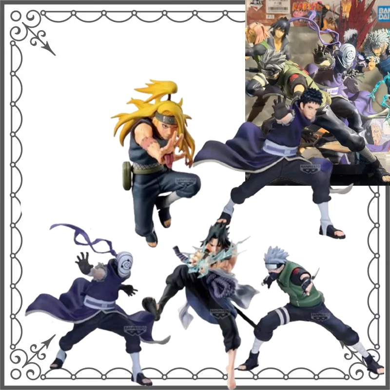 Оригинальная фигурка Bandai Namco Banpresto: Наруто, Хатаке Какаши, Учиха Обито, Дейдара, Учиха Саске - серия Vibration Stars, модель, игрушка, подарок
Оригинальная фигурка Bandai Namco Banpresto: Наруто, Хатаке Какаши, Учиха Обито, Дейдара, Учиха Саске - серия Vibration Stars, модель, игрушка, подарок