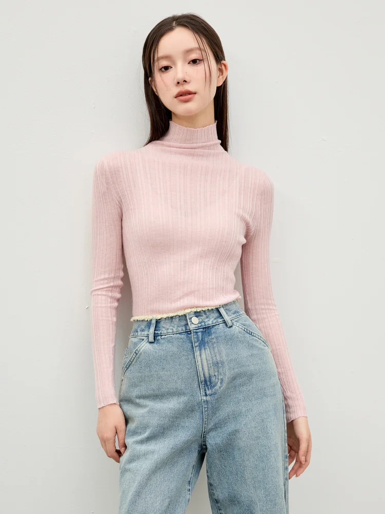 RIVER BEAU Women's Slim Fit High Ne Knitwear Wool Sweater Winter New Arrival Pure Color Sweet Sle Long Sve Regular L...
RIVER BEAU Women's Slim Fit High Ne Knitwear Wool Sweater Winter New Arrival Pure Color Sweet Sle Long Sve Regular L...