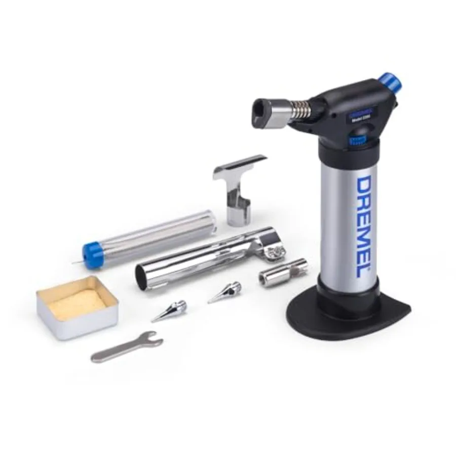 VersaFlame Multi-Function Butane Torch - Ideal for Hobbyist and Professional Uses in Soldering Welding and Heat Blowing 2200-5
VersaFlame Multi-Function Butane Torch - Ideal for Hobbyist and Professional Uses in Soldering Welding and Heat Blowing 2200-5