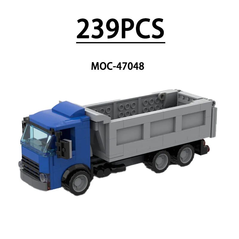 MOC-47048 Building Block City Dump Truck Model Ornament 239 Pieces Children's Educational Birthday Christmas New Year Toy Gift
MOC-47048 Building Block City Dump Truck Model Ornament 239 Pieces Children's Educational Birthday Christmas New Year Toy Gift