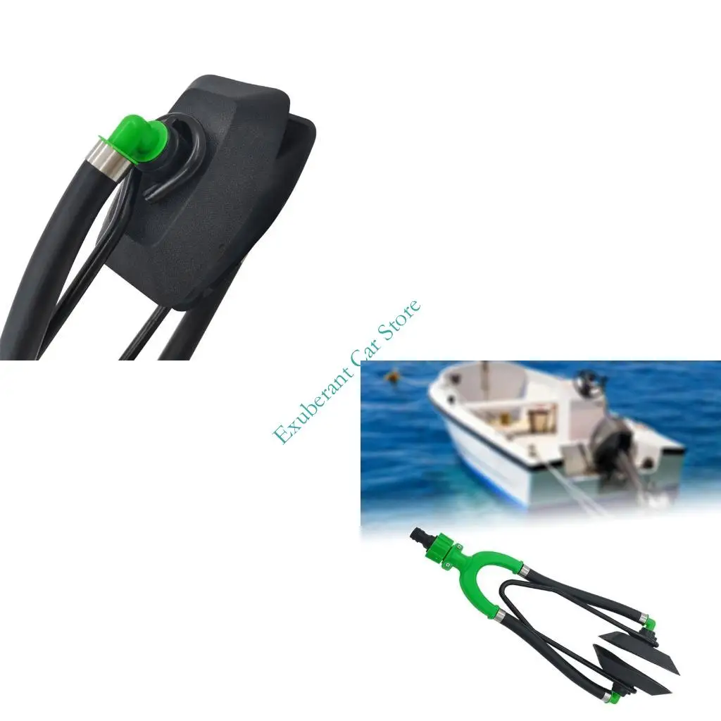 H3CE Compact Marine Motor Rinsing Tool Prolongs Engine Life Quick Connection Garden Hose Compatibility Includes 5/8 Inch Hose
H3CE Compact Marine Motor Rinsing Tool Prolongs Engine Life Quick Connection Garden Hose Compatibility Includes 5/8 Inch Hose
