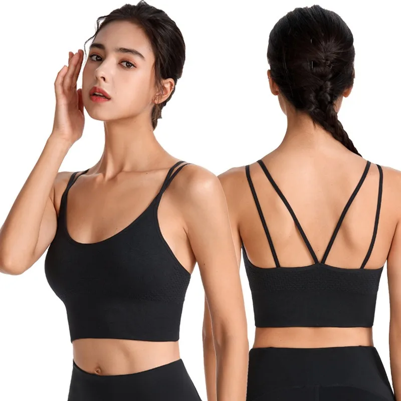 New Arrival Women's Yoga Sports Bra with Back Beauty and Shockproof Large Size Non-Steel Ring Elastic Yoga Fitness Sports Bra
New Arrival Women's Yoga Sports Bra with Back Beauty and Shockproof Large Size Non-Steel Ring Elastic Yoga Fitness Sports Bra