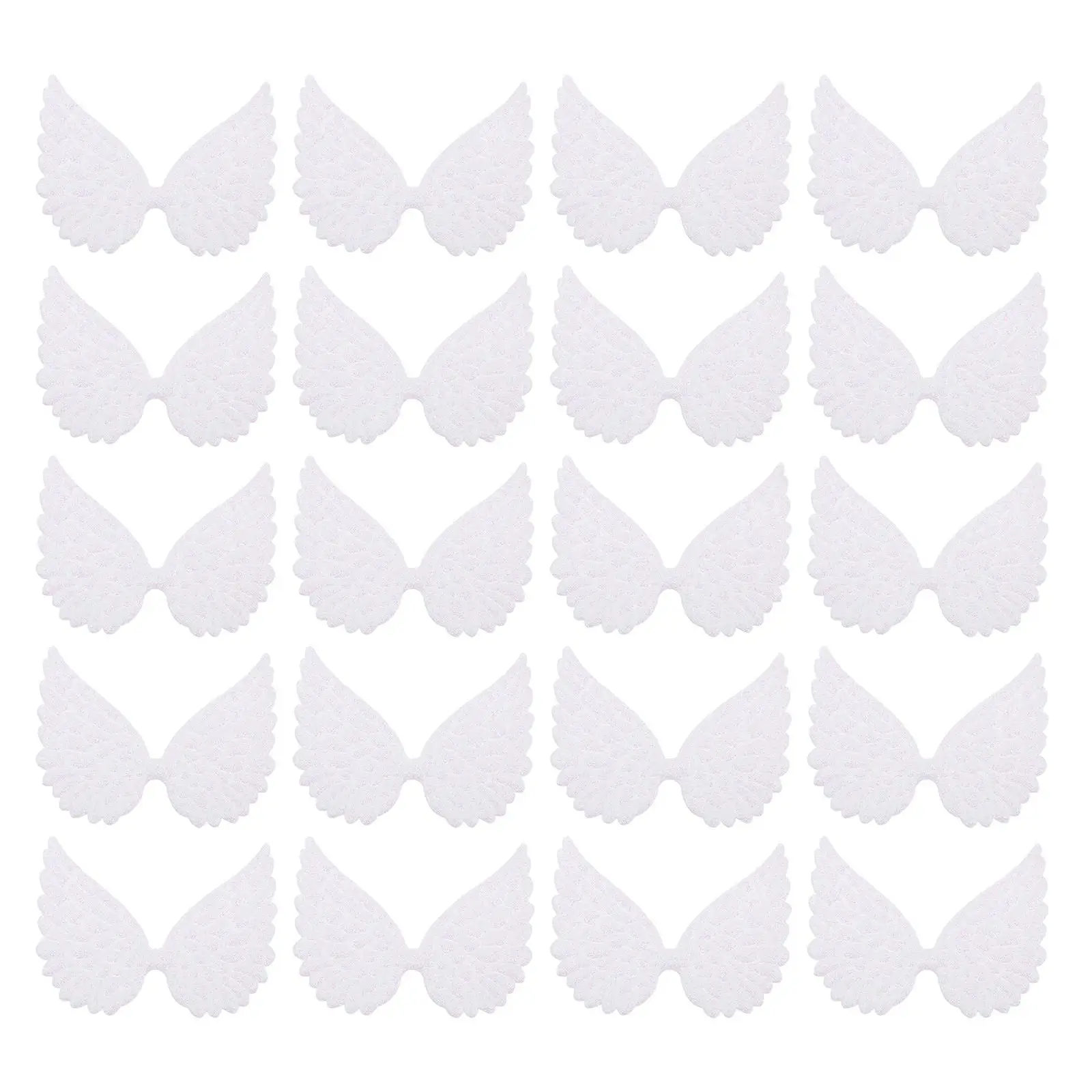 30 Pcs Heaven Baby Shower Cake Decor DIY Angel Wings Christmas Tree Ornament Accessories Fabric Sew On Patch
30 Pcs Heaven Baby Shower Cake Decor DIY Angel Wings Christmas Tree Ornament Accessories Fabric Sew On Patch