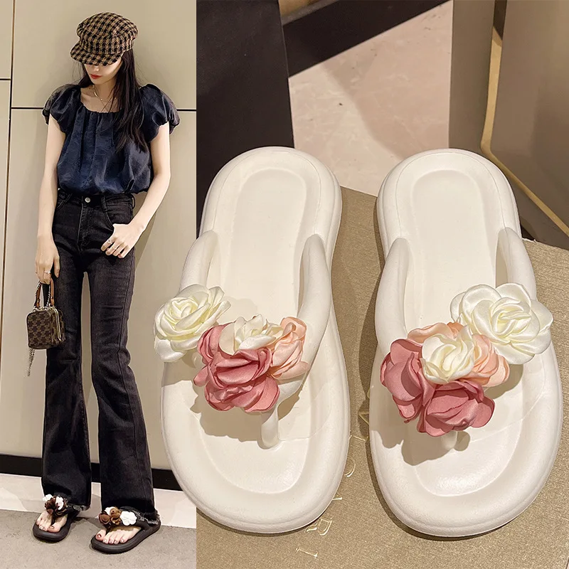 2026 New Summer Cute Floral Flip Flops, Women Thick Sole Non Slip Beach Clip Toe Slippers, Fashion Casual Toe Soft Sole Sandals
2026 New Summer Cute Floral Flip Flops, Women Thick Sole Non Slip Beach Clip Toe Slippers, Fashion Casual Toe Soft Sole Sandals