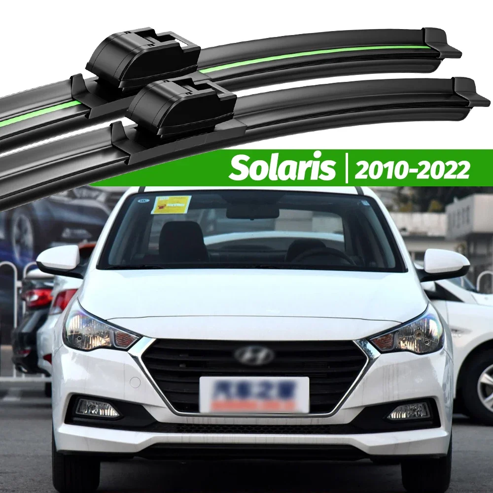 Щетки стеклоочистителя переднего стекла для Hyundai Solaris 2010-2022, 2 шт., 2011, 2014, 2017, 2017, 2019, 2020, аксессуары для стеклоочистителя
Щетки стеклоочистителя переднего стекла для Hyundai Solaris 2010-2022, 2 шт., 2011, 2014, 2017, 2017, 2019, 2020, аксессуары для стеклоочистителя