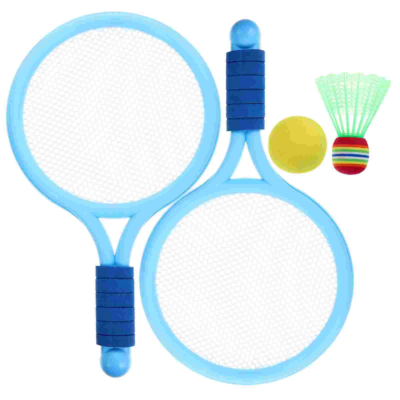 2pcs Tennis Racket Toy Cartoon Style Racquet Funny Outdoor Activities Toy Fitness Equipment for Kids Playing (Blue)
2pcs Tennis Racket Toy Cartoon Style Racquet Funny Outdoor Activities Toy Fitness Equipment for Kids Playing (Blue)