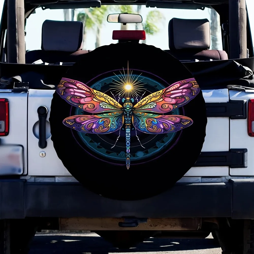 Spectrum Dragonfly Tire Cover Polyester Waterproof Protector for SUV Truck Decoration
Spectrum Dragonfly Tire Cover Polyester Waterproof Protector for SUV Truck Decoration