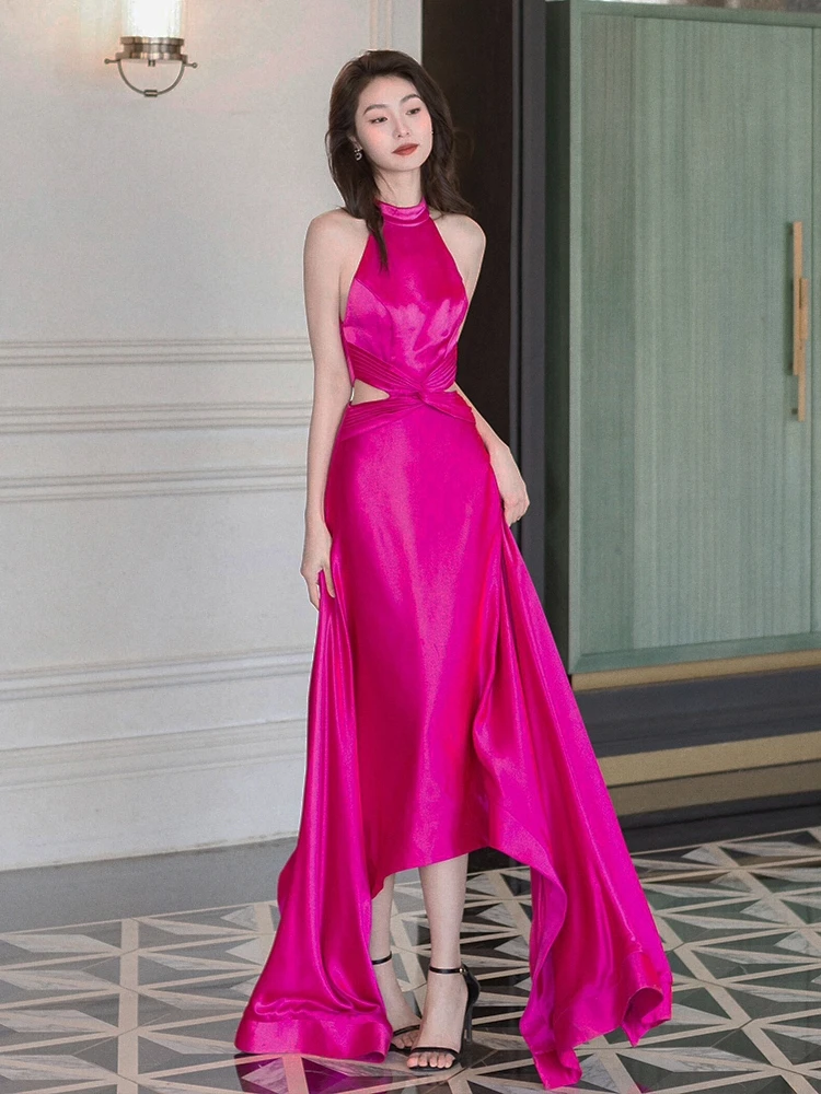 Dragon Fruit Colored Morning Robe Ne Hanging Bal Evening Gown for Women Bride Wine Offering Ceremony Red Dr Skirt
Dragon Fruit Colored Morning Robe Ne Hanging Bal Evening Gown for Women Bride Wine Offering Ceremony Red Dr Skirt