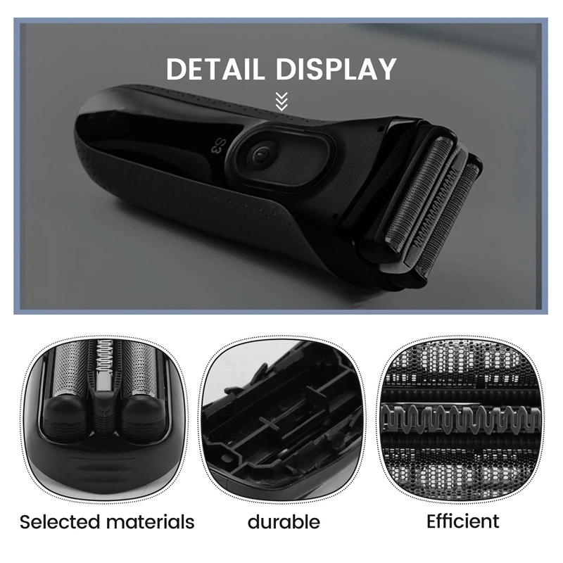 Сменная головка для бритвы 21B для электробритв Braun Series 3, 301S, 310S, 320S, 330S, 340S, 360S, 3010S, 3020S, 3030S, 3040
Сменная головка для бритвы 21B для электробритв Braun Series 3, 301S, 310S, 320S, 330S, 340S, 360S, 3010S, 3020S, 3030S, 3040