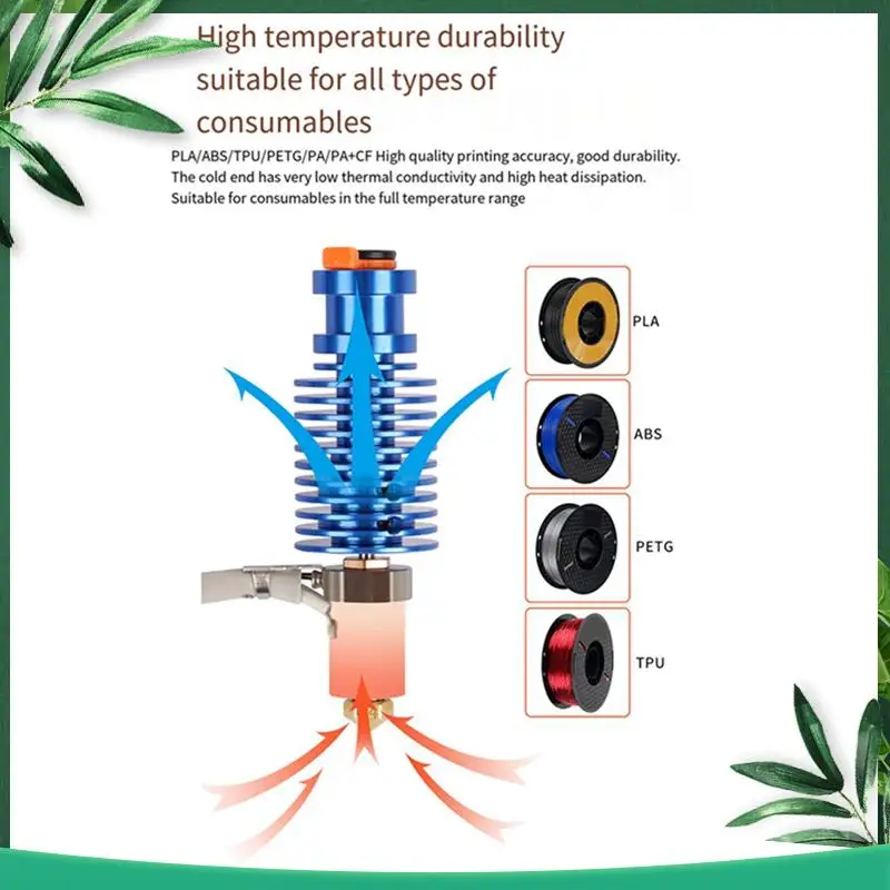 (НОВИНКА) CHC-V6 Hotend подходит для экструдера Voron 2.4 Prusa 24 В 60 Вт, комплект экструдера Hot End, запасные части, аксессуары для 3D-принтера
(НОВИНКА) CHC-V6 Hotend подходит для экструдера Voron 2.4 Prusa 24 В 60 Вт, комплект экструдера Hot End, запасные части, аксессуары для 3D-принтера