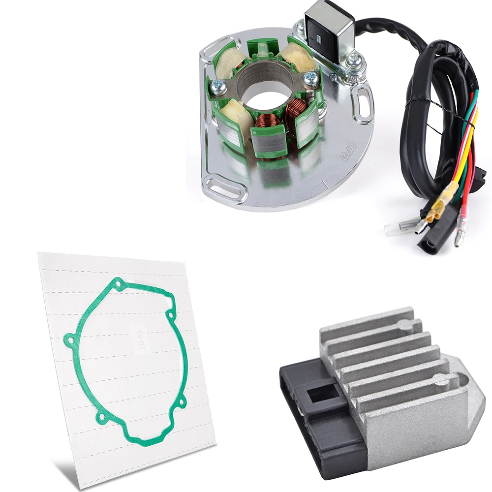 Rectifier Regulator Stator Coil Gasket Kit for K-TM 250 2k-2 EXC SX MXC EXE EXC Six Days 250 300 380 SX 50339004100 50311034000
Rectifier Regulator Stator Coil Gasket Kit for K-TM 250 2k-2 EXC SX MXC EXE EXC Six Days 250 300 380 SX 50339004100 50311034000