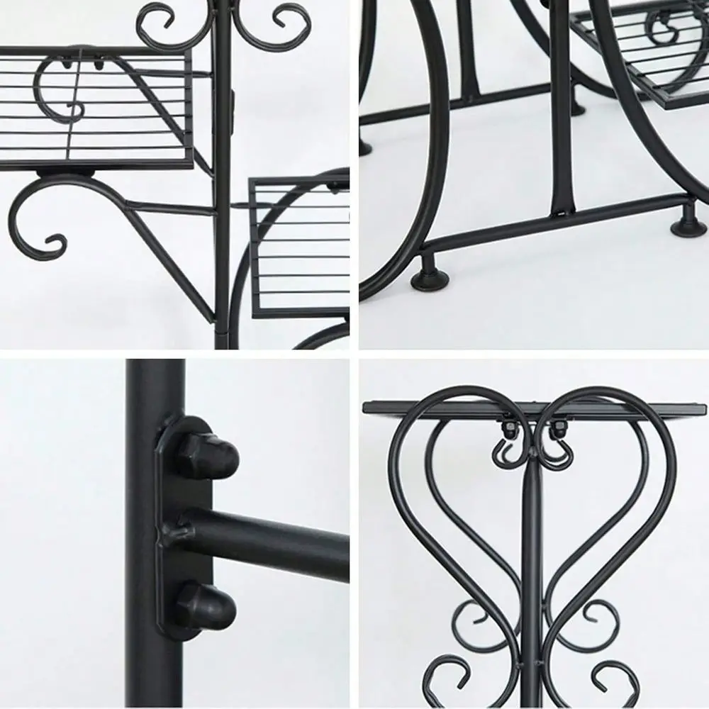 42inch Tall Metal Plant Stand Multi Tiered 5 Tier Multiple Flower Pots Holder Shelf Rack Display Stand Wrought Iron Planter Dis
42inch Tall Metal Plant Stand Multi Tiered 5 Tier Multiple Flower Pots Holder Shelf Rack Display Stand Wrought Iron Planter Dis
