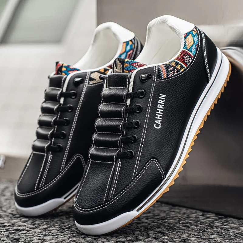 Men's Low-Top Casual Running Shoes Fashionable Spring Work Shoes Slip-On Comfortable Commuting Shoes Leather Upgraded Version
Men's Low-Top Casual Running Shoes Fashionable Spring Work Shoes Slip-On Comfortable Commuting Shoes Leather Upgraded Version