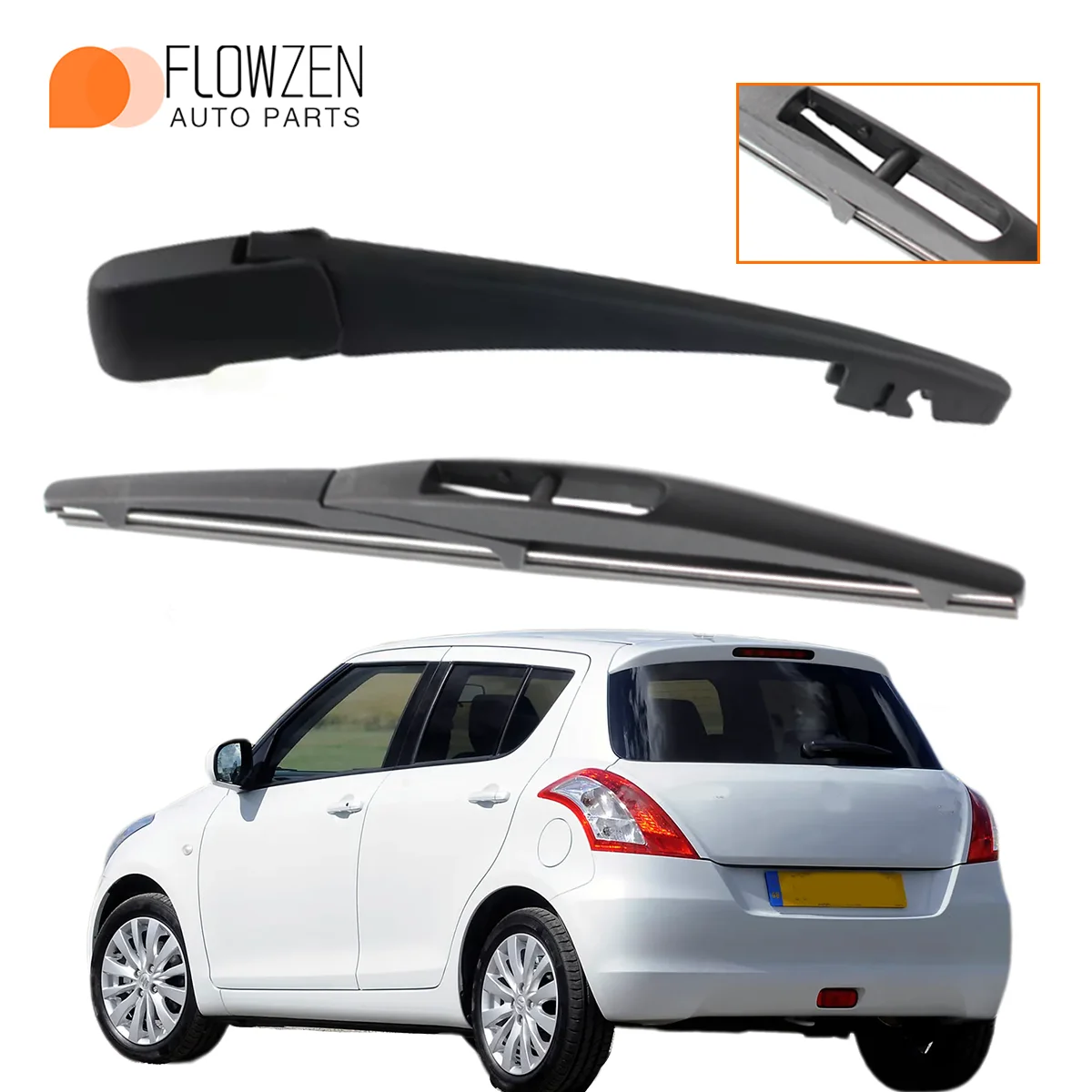 For Suzuki Swift Hatchback 2004-2017Year's Car Accessories Rear Windshield Windscreen Washer Wiper Arm Blade Set Car Accessories
For Suzuki Swift Hatchback 2004-2017Year's Car Accessories Rear Windshield Windscreen Washer Wiper Arm Blade Set Car Accessories