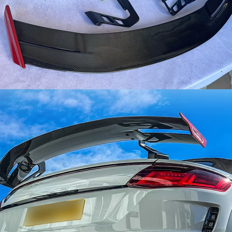 High quality carbon fiber rear spoiler for luggage compartment new Audi R8/TT/TTS/TTRS/S3/S4/S5/S6/S7/S8 car parts body kit
High quality carbon fiber rear spoiler for luggage compartment new Audi R8/TT/TTS/TTRS/S3/S4/S5/S6/S7/S8 car parts body kit