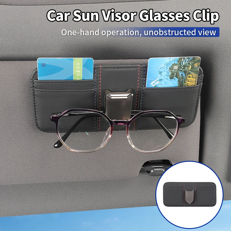 Car Sun Visor Sunglasses Clip Sun Visor Glasses Clip Multi-Function Eyeglasses Clip
Car Sun Visor Sunglasses Clip Sun Visor Glasses Clip Multi-Function Eyeglasses Clip