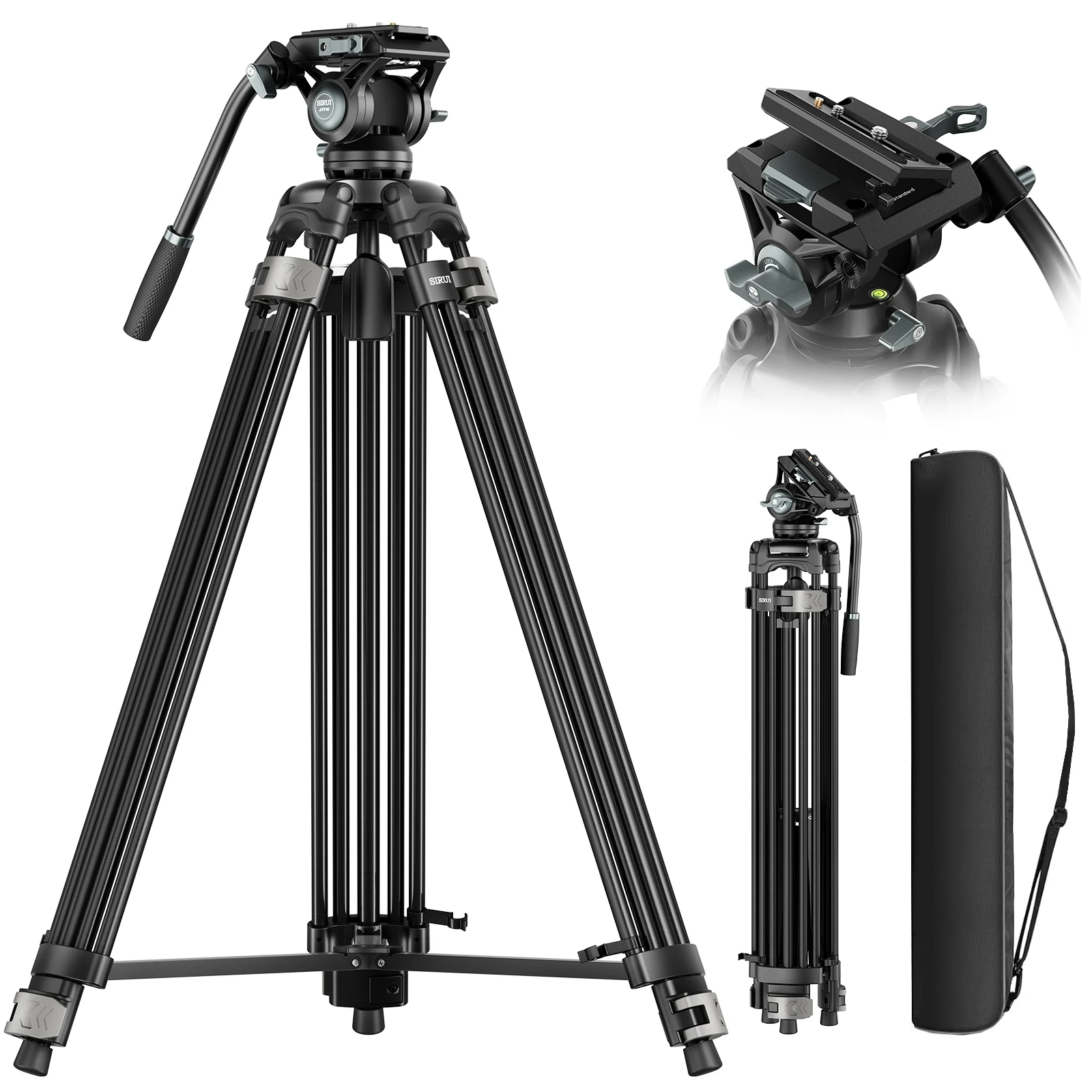 SIRUI AVT-01 Professional Photography And Video Tripod 360° Panoramic Photography Compatible with DJI RS Quick Release Plates
SIRUI AVT-01 Professional Photography And Video Tripod 360° Panoramic Photography Compatible with DJI RS Quick Release Plates