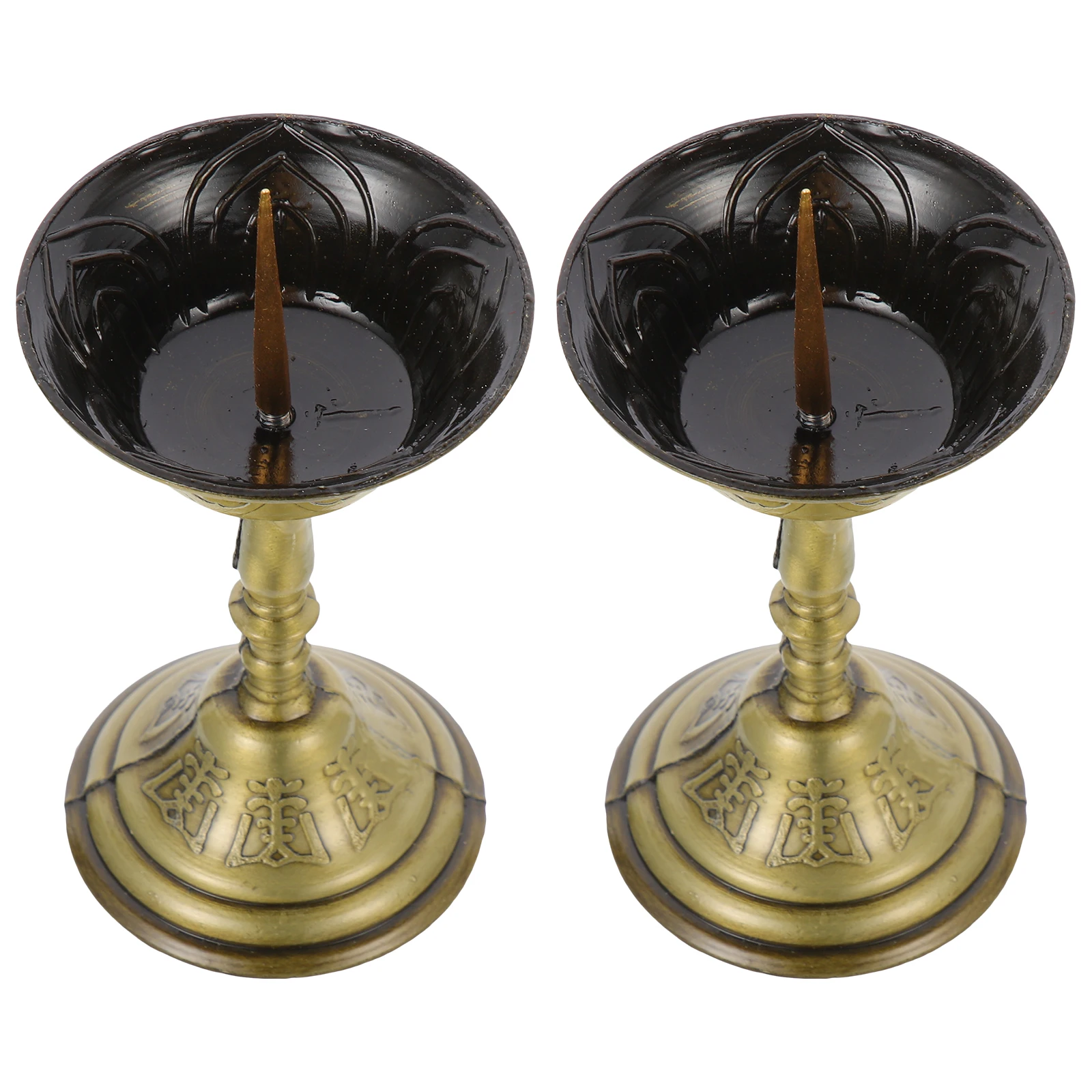 2pcs Lotus Candlestick Decorative Candleholders Home Candleholders Alloy Bedroom Living Room Temple Party Home Tabletop
2pcs Lotus Candlestick Decorative Candleholders Home Candleholders Alloy Bedroom Living Room Temple Party Home Tabletop