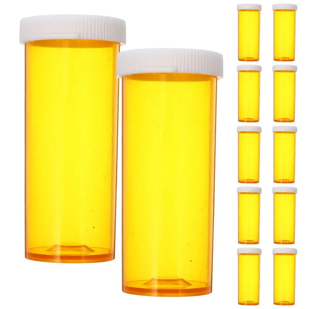 12 Pcs Pill Dispensing Bottles Medicine Container Portable Lightweight Travel Pill Case Storage Organizer Empty Plastic
12 Pcs Pill Dispensing Bottles Medicine Container Portable Lightweight Travel Pill Case Storage Organizer Empty Plastic