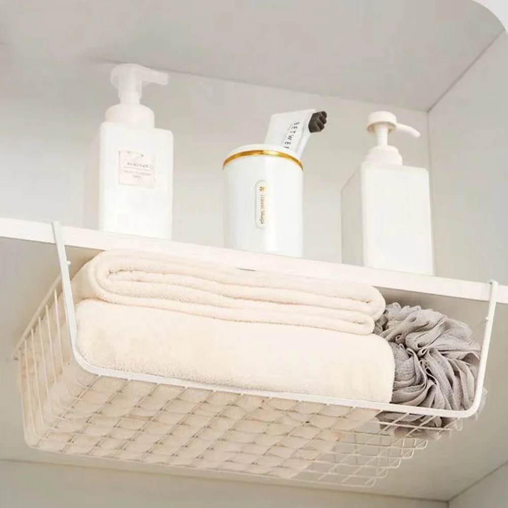 YUEYI Metal Iron Kitchen Organizer Shelf Desk Cabinet Storage Rack Under Table Hanging Mesh Basket Wardrobe Holders Plate Rack
YUEYI Metal Iron Kitchen Organizer Shelf Desk Cabinet Storage Rack Under Table Hanging Mesh Basket Wardrobe Holders Plate Rack