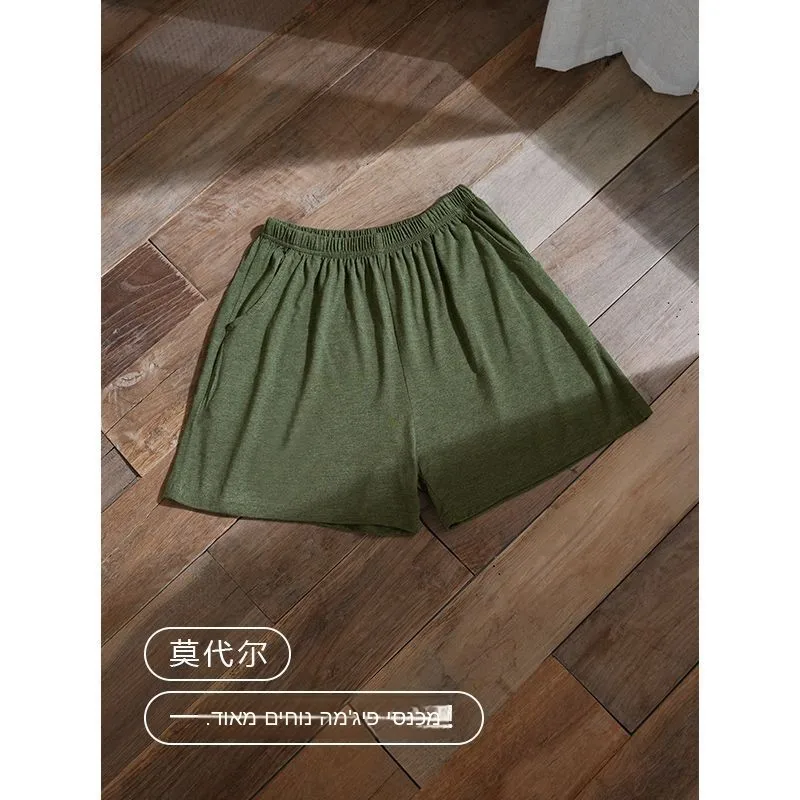 Ultra-Handy Ice Silk Modal Cotton Shorts Pajama Pants Women Summer New Loose plus Size Can Wear Outdoors Home Pants
Ultra-Handy Ice Silk Modal Cotton Shorts Pajama Pants Women Summer New Loose plus Size Can Wear Outdoors Home Pants