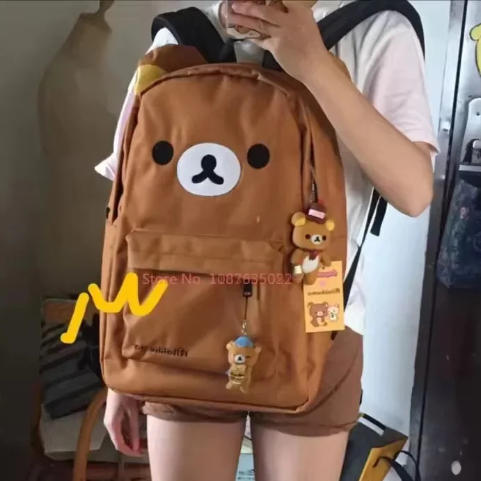 Kawaii Bear Rilakkumas Backpack Large Capacity Backpack Stylish Student School Bag Shoulder Bags Schoolbag Gift
Kawaii Bear Rilakkumas Backpack Large Capacity Backpack Stylish Student School Bag Shoulder Bags Schoolbag Gift
