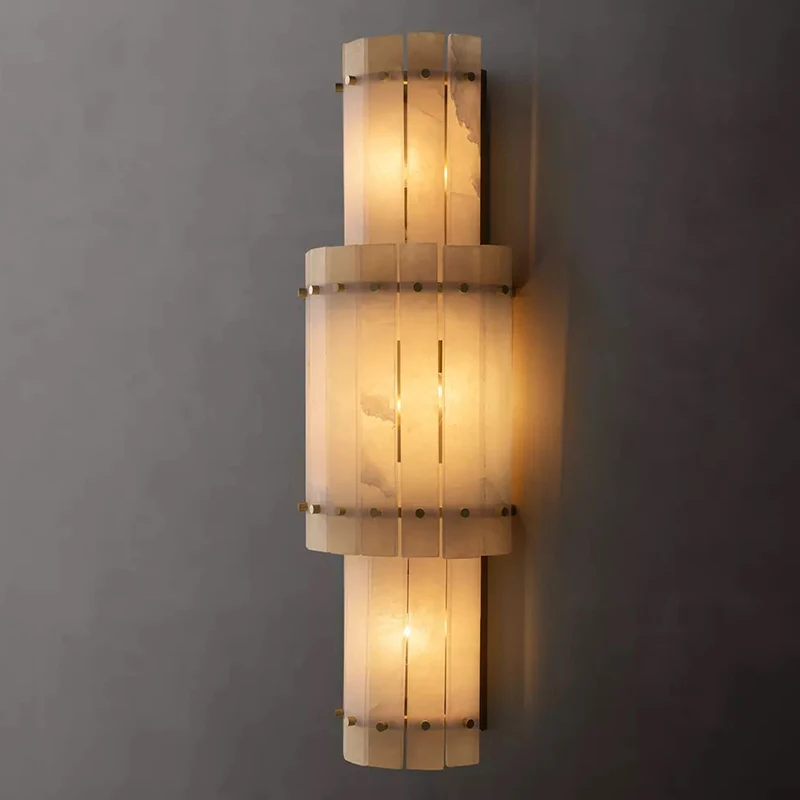 Led Natural Marble Wall Lamp Living Room Staircase Corridor Bedroom Bedside Light Luxury Villa Staircase All Copper Wall Lamp
Led Natural Marble Wall Lamp Living Room Staircase Corridor Bedroom Bedside Light Luxury Villa Staircase All Copper Wall Lamp