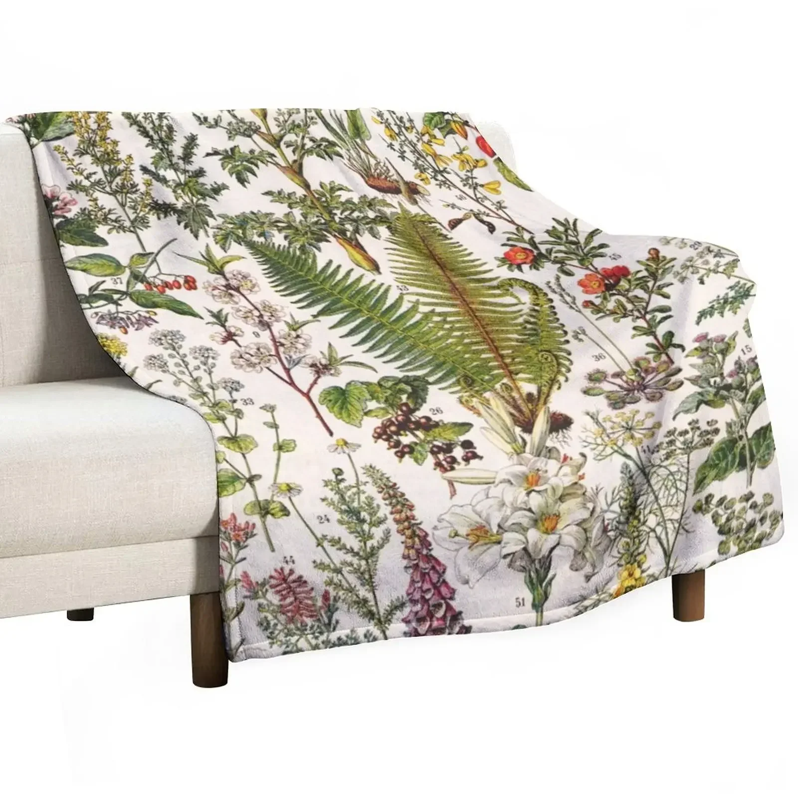 Adolphe Millot - Plantes Medicinales B - French vintage poster Throw Blanket Shaggy Beach Blankets
Adolphe Millot - Plantes Medicinales B - French vintage poster Throw Blanket Shaggy Beach Blankets