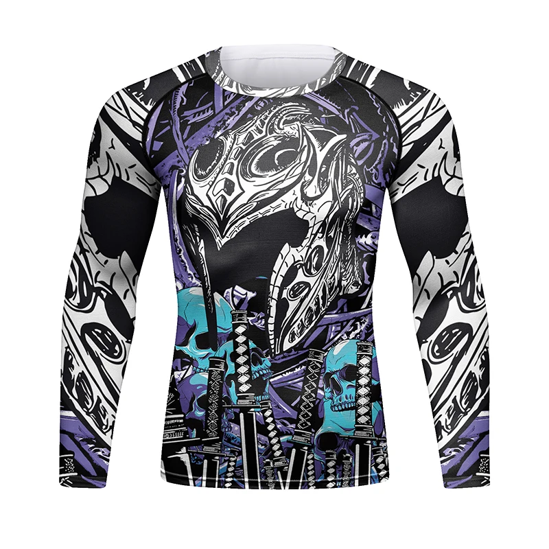 Cody Lundin Polyester Spandex Rash Guard Sportswear For Men's Muay Thai Combat Tight Fitting Long Sleeves With High Elasticity
Cody Lundin Polyester Spandex Rash Guard Sportswear For Men's Muay Thai Combat Tight Fitting Long Sleeves With High Elasticity