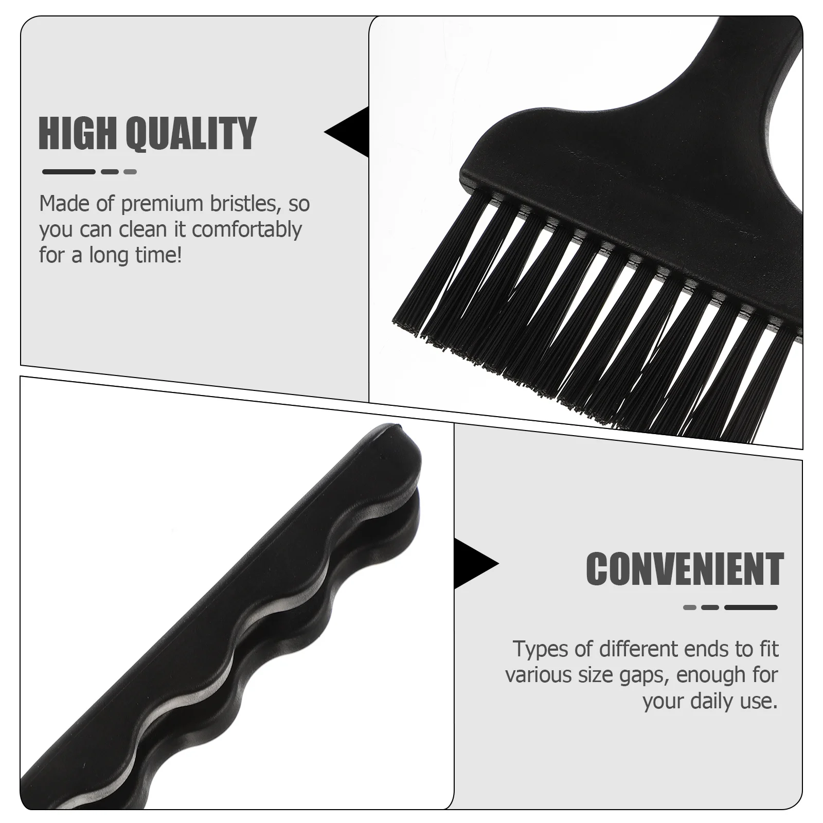 4Pcs Keyboard Cleaning Brush Anti-Static Dust Removal Set for Electronics Fans Car Dashboard Shaver Coffee Machine Cleaning Tool
4Pcs Keyboard Cleaning Brush Anti-Static Dust Removal Set for Electronics Fans Car Dashboard Shaver Coffee Machine Cleaning Tool