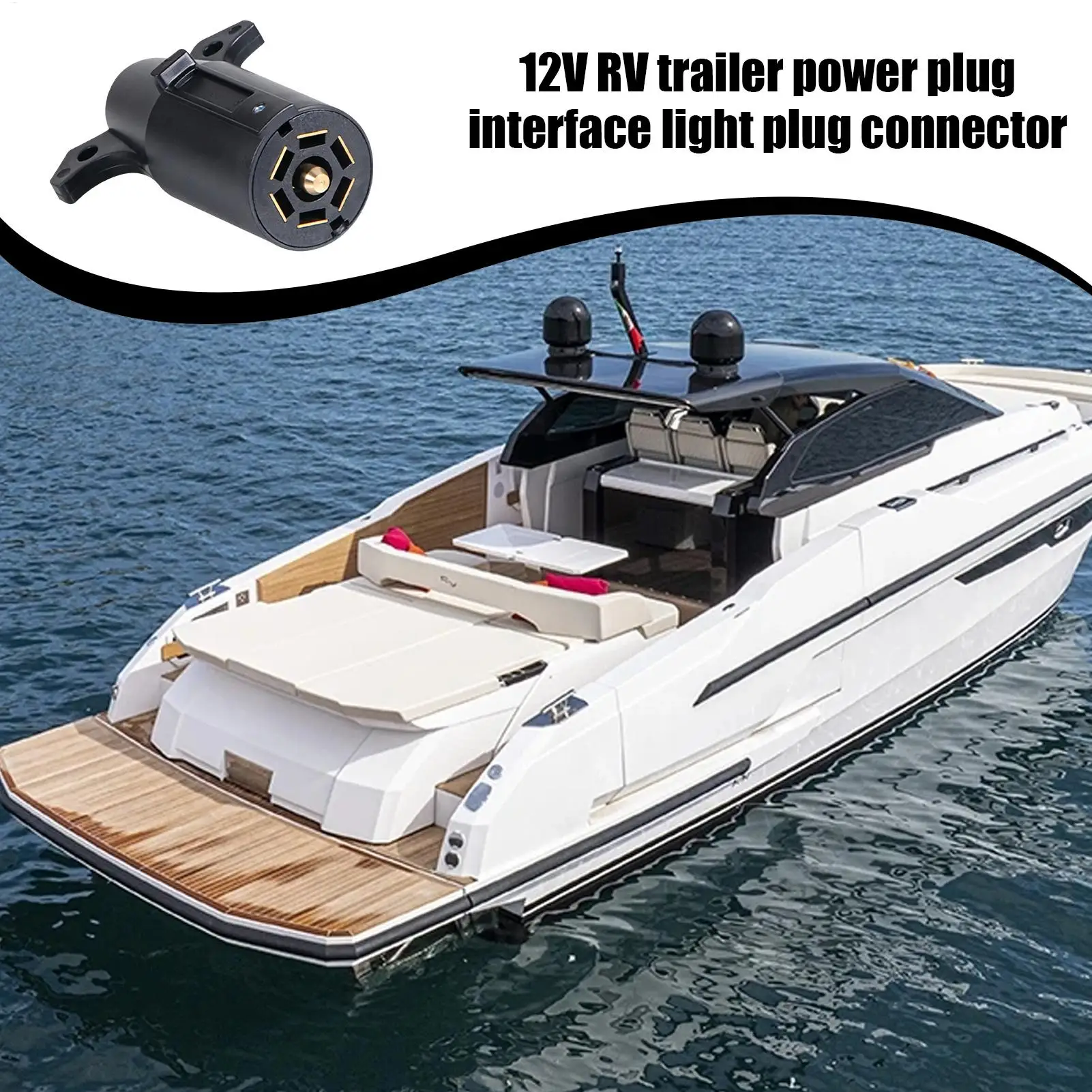 Rv Trailer Plug 12v Wiring Light Socket Adapter 7 Way Trailer Plug For Caravan Tow Car Automotive Boat Pickup Trucks Yachts
Rv Trailer Plug 12v Wiring Light Socket Adapter 7 Way Trailer Plug For Caravan Tow Car Automotive Boat Pickup Trucks Yachts