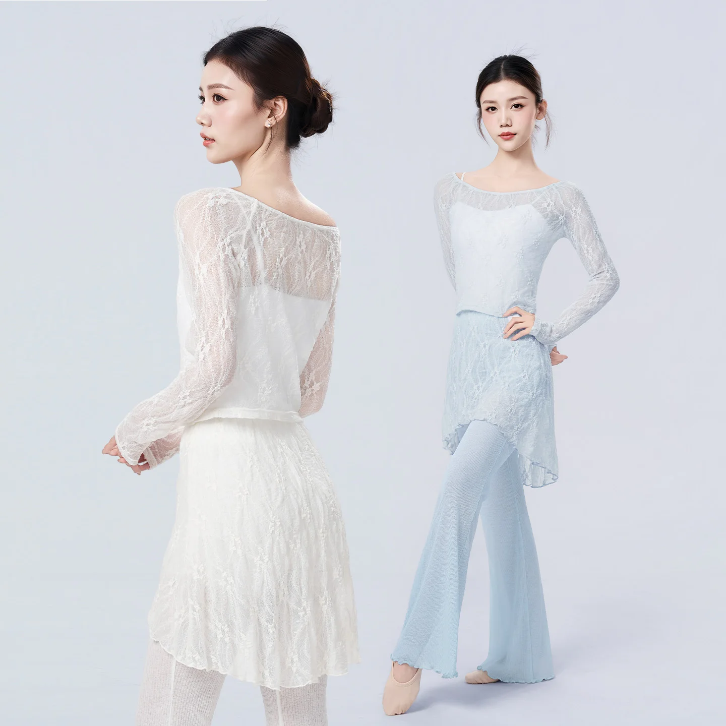 Women Irregular Lace Skirts Ballet Skirt Solid Color Dance Half Skirt Adult Girls Ballerina Translucent Dancing Skirts
Women Irregular Lace Skirts Ballet Skirt Solid Color Dance Half Skirt Adult Girls Ballerina Translucent Dancing Skirts