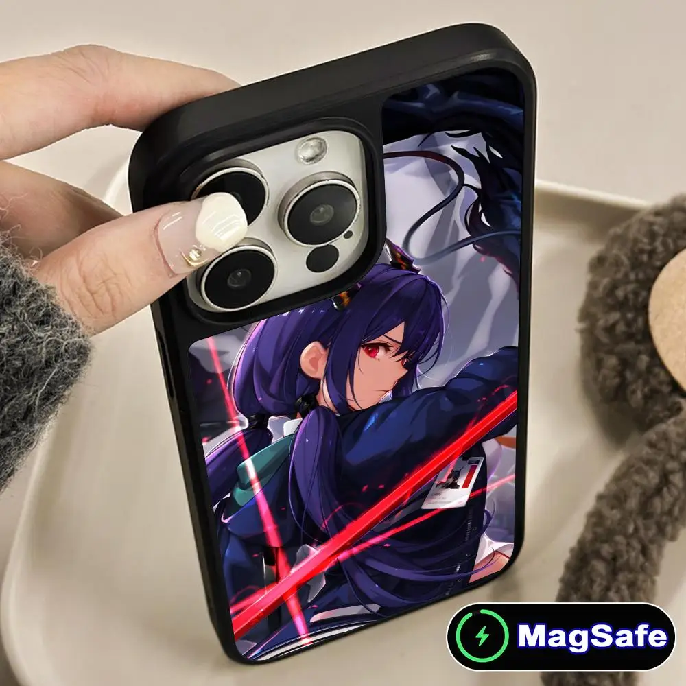Arknights Chen Matte Surface Magsafe Mobile Phone Case for iPhone 17 16 15 14 13 12 11 Air Pro Max Plus Colorful Cover
Arknights Chen Matte Surface Magsafe Mobile Phone Case for iPhone 17 16 15 14 13 12 11 Air Pro Max Plus Colorful Cover