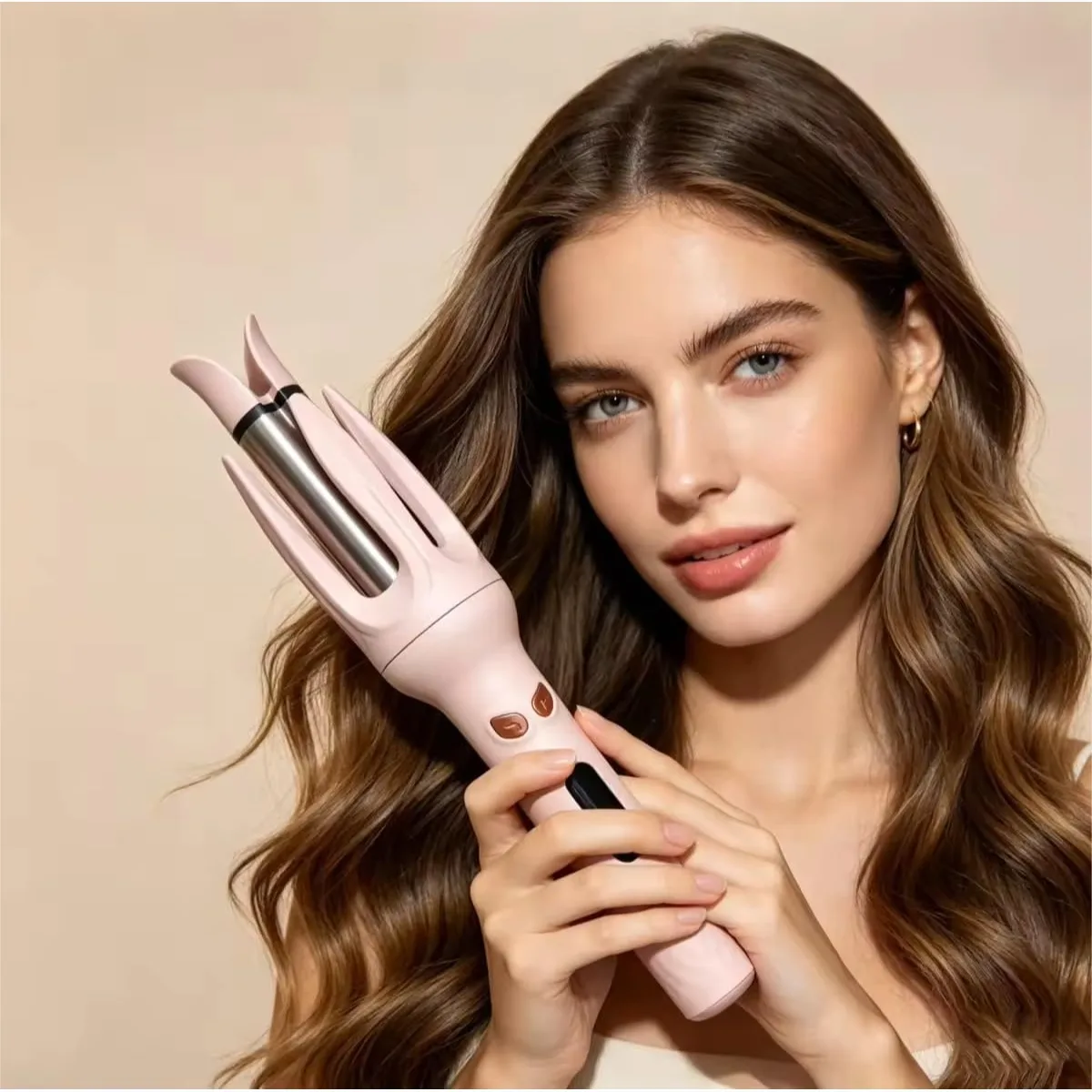 Automatic Curling Iron Rotating, Self Curling Hair Curler Anti-Tangle Fast Heating, Safe Styling Tool for All Hair Types
Automatic Curling Iron Rotating, Self Curling Hair Curler Anti-Tangle Fast Heating, Safe Styling Tool for All Hair Types