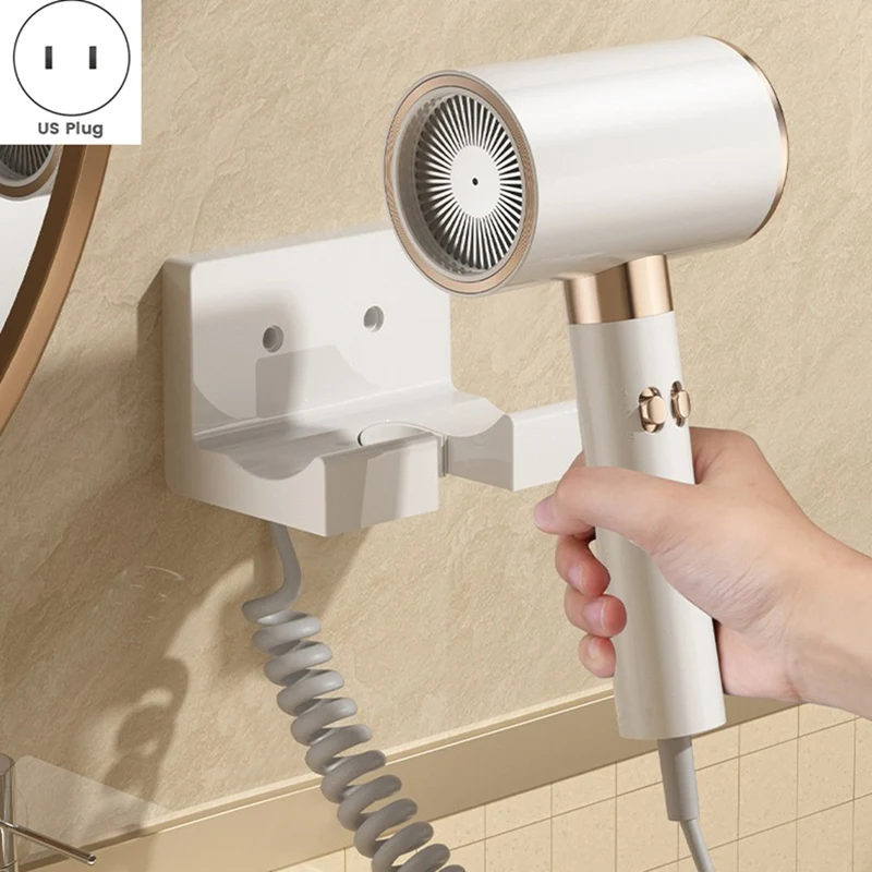 A21I-Hair Dryer Hot And Cold Hair Dryer For Home Use Drill-Free Wall-Mounted Hair Dryer US Plug
A21I-Hair Dryer Hot And Cold Hair Dryer For Home Use Drill-Free Wall-Mounted Hair Dryer US Plug