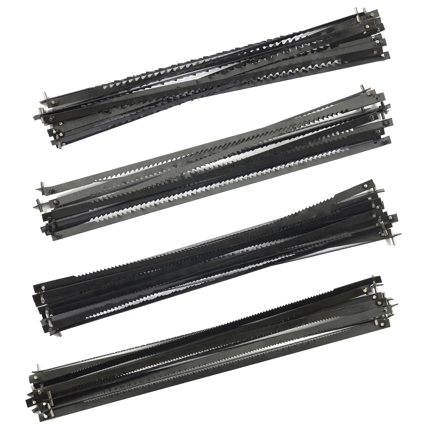5-Inch Pin End Scroll Saw Blades 48-Pack for Wood, High Carbon Steel with 10/15/18/24 TPI
5-Inch Pin End Scroll Saw Blades 48-Pack for Wood, High Carbon Steel with 10/15/18/24 TPI