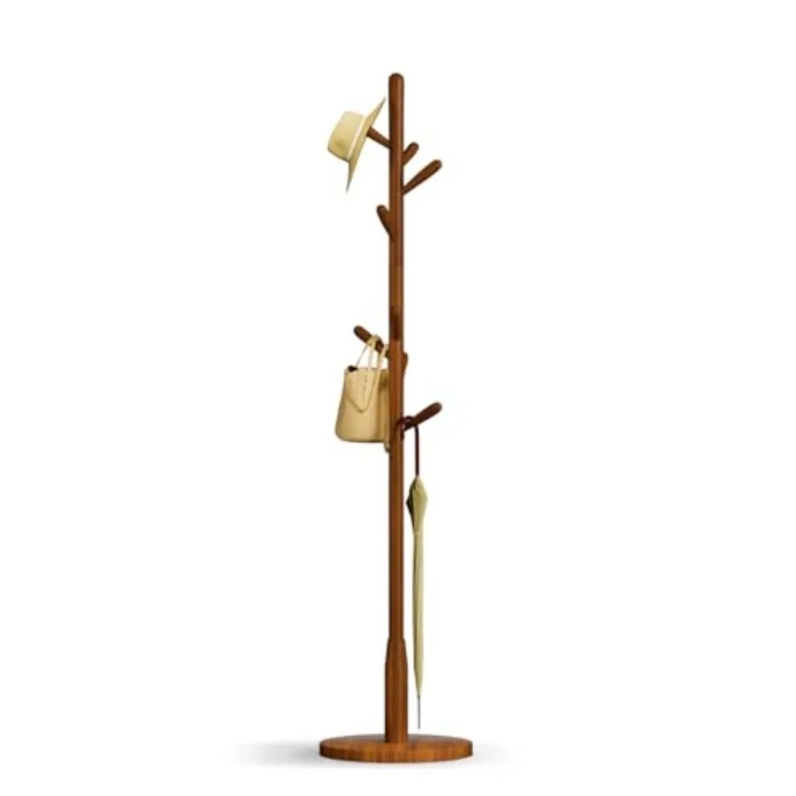 Solid Wood Round Base Coat Rack Free Standing Hall Coat Tree with 8 Hooks for Entryway Hallway Rubberwood Hooks Base and Pole R
Solid Wood Round Base Coat Rack Free Standing Hall Coat Tree with 8 Hooks for Entryway Hallway Rubberwood Hooks Base and Pole R