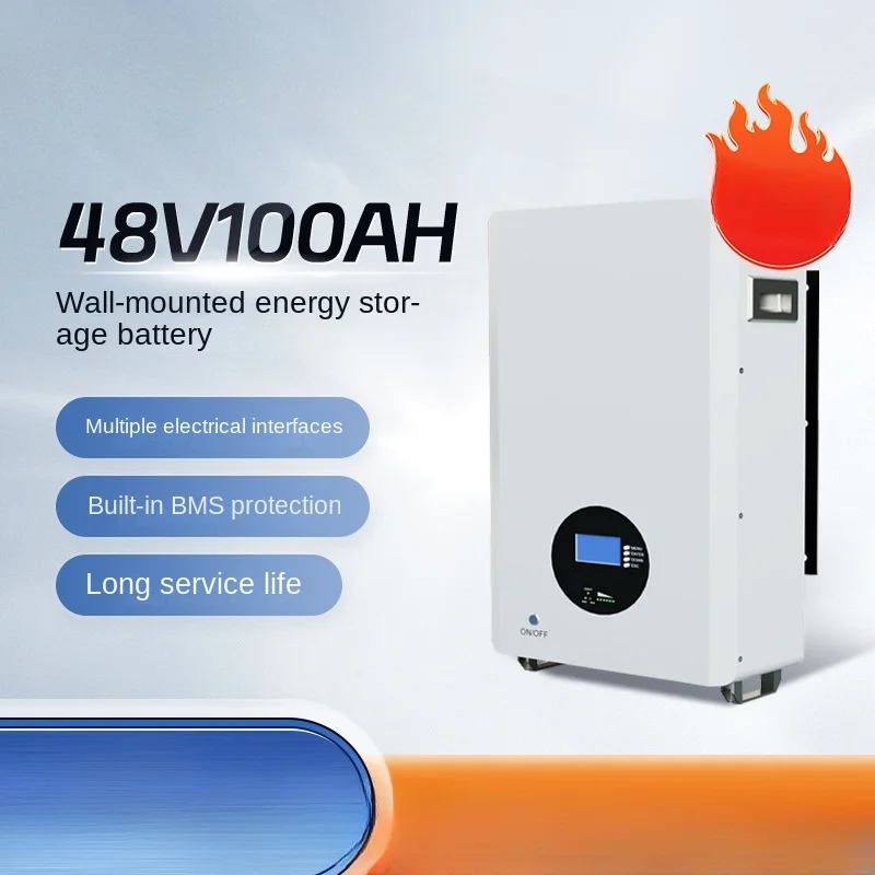 51.2v100ah Lithium Battery Wall-Mounted Solar Energy Storage Power Photovoltaic Power Generation RV
51.2v100ah Lithium Battery Wall-Mounted Solar Energy Storage Power Photovoltaic Power Generation RV