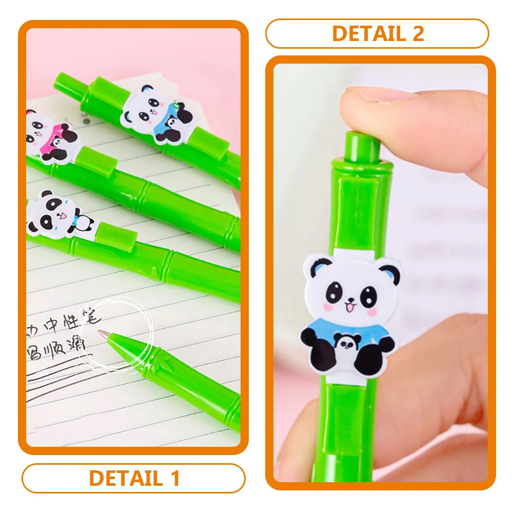 8Pcs Bamboo Gel Ink Pens Panda Designed Writing Pen Smooth Office Student Use School Supplies Cartoon Stationery Prize
8Pcs Bamboo Gel Ink Pens Panda Designed Writing Pen Smooth Office Student Use School Supplies Cartoon Stationery Prize