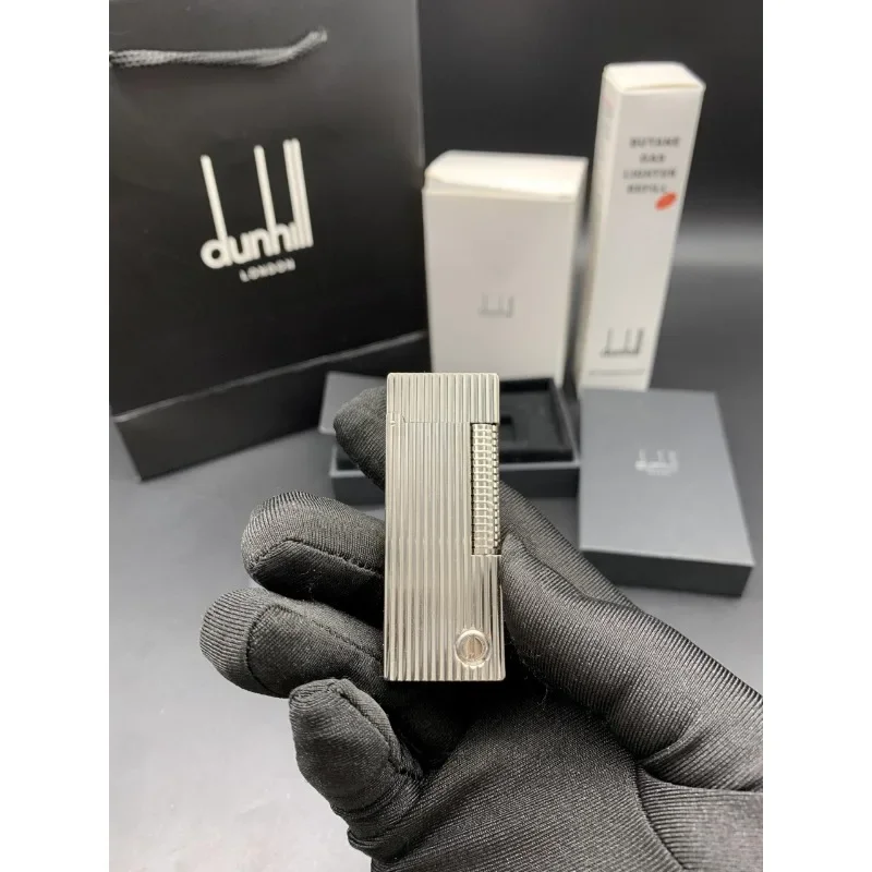 Dunhlil Lighter Smoking Accessories Metal Torch High-Flame Lighter Fine Lines Luxury Men's Gifts Windproof Cigarette Lighters
Dunhlil Lighter Smoking Accessories Metal Torch High-Flame Lighter Fine Lines Luxury Men's Gifts Windproof Cigarette Lighters