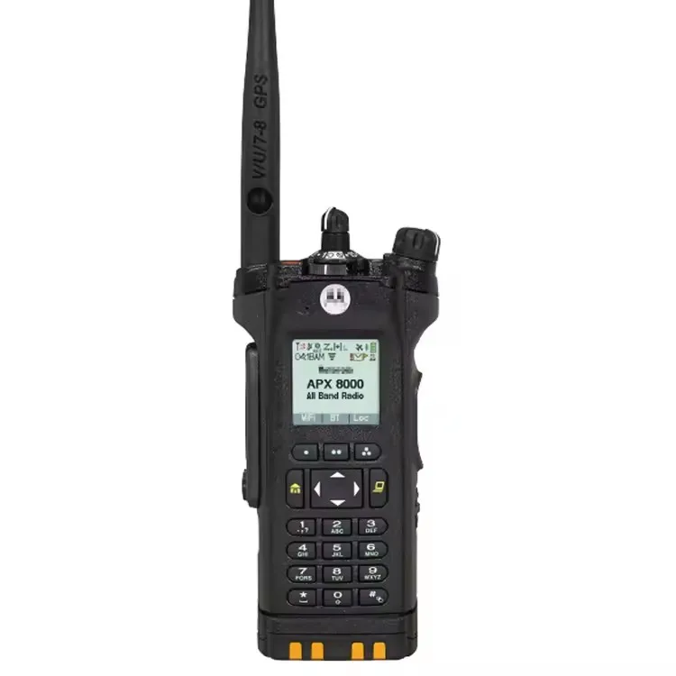 APX8000 Original P25 Portable Wireless Handheld Walkie-Talkie High 1000 Channel FM 8W GPS Enabled Long Lasting Public Intercom
APX8000 Original P25 Portable Wireless Handheld Walkie-Talkie High 1000 Channel FM 8W GPS Enabled Long Lasting Public Intercom
