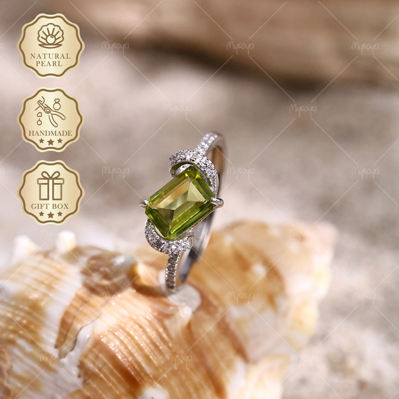 Серебряное кольцо Mysoya S925 с натуральным перидотом 6x8 мм, 1,2 карата, подарочная коробка, подарок на День святого Валентина, подарок на день рождения для нее
Серебряное кольцо Mysoya S925 с натуральным перидотом 6x8 мм, 1,2 карата, подарочная коробка, подарок на День святого Валентина, подарок на день рождения для нее