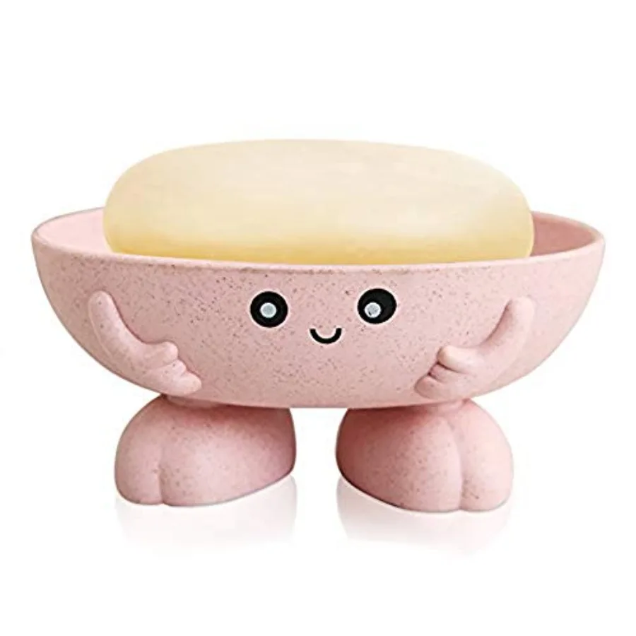 Soap Holder, Cartoon Lovely Soap Box for Bathroom and Kitchen Bathtub Sink Anti-Slip Design Soap Case Cute Soap Dish
Soap Holder, Cartoon Lovely Soap Box for Bathroom and Kitchen Bathtub Sink Anti-Slip Design Soap Case Cute Soap Dish