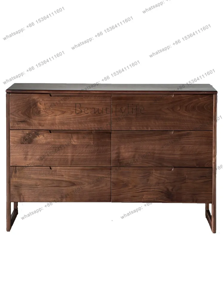 North American black walnut chest of drawers solid wood storage bed end vintage drawer chest of drawers
North American black walnut chest of drawers solid wood storage bed end vintage drawer chest of drawers