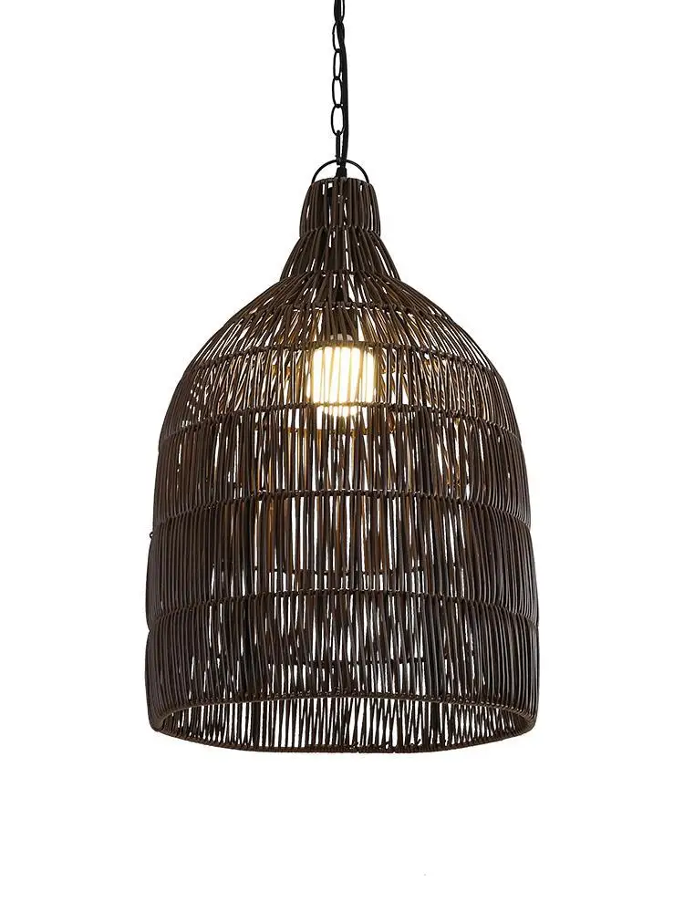 Outdoor waterproof chandelier, retro pastoral simulation rattan weaving, balcony light courtyard, garden landscape
Outdoor waterproof chandelier, retro pastoral simulation rattan weaving, balcony light courtyard, garden landscape
